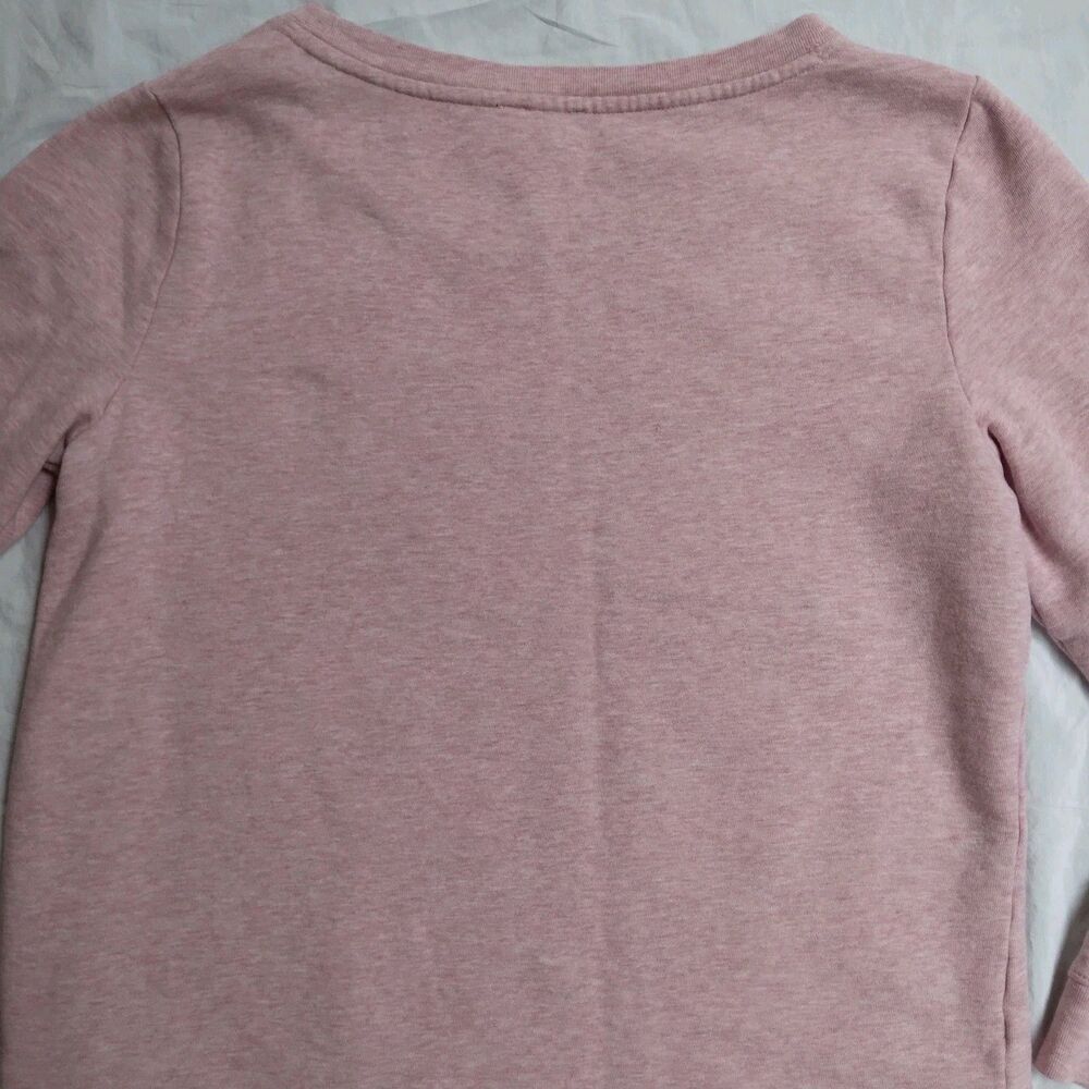 Talbots Pink Snowflake Sweatshirt Cozy Cabincore Ski Lodge Women's Size M - Picture 10 of 10